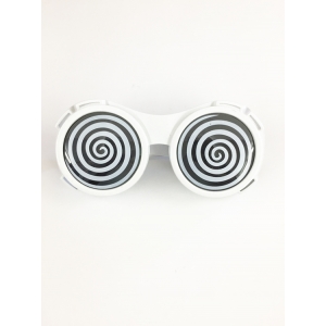 Prismatic Hypnotic White - Novelty Glasses